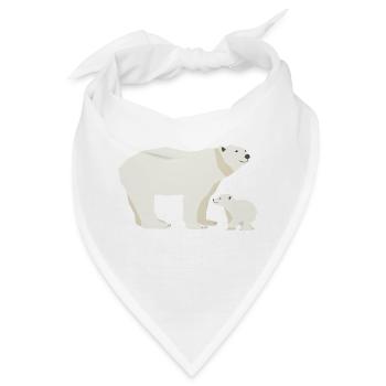Wildtiere - Bandana - Weiß - Vorne