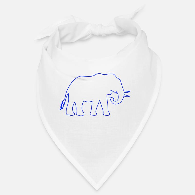 Contour de l’éléphant Bandana