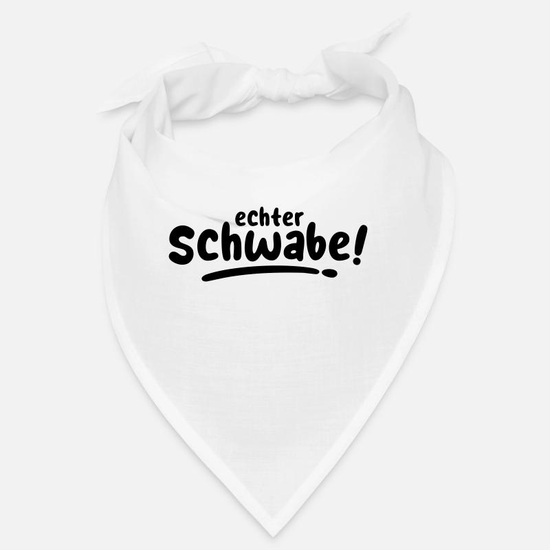 Echter Schwabe! - Bandana - Weiß