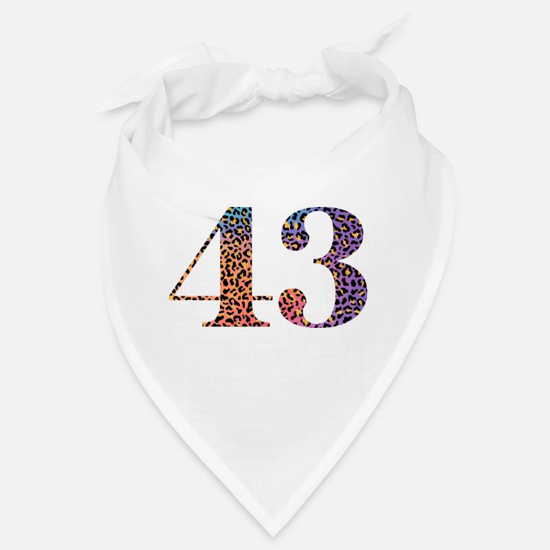 43e anniversaire léopard Bandana
