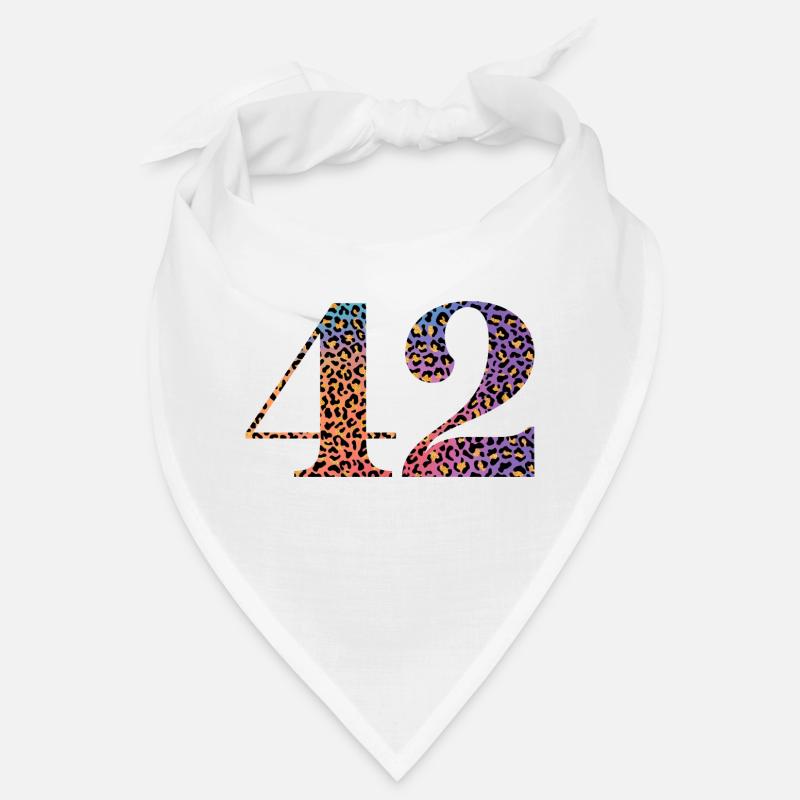 42e anniversaire léopard Bandana