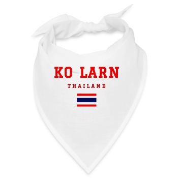 Ko Larn Thailand - Bandana - Weiß - Vorne