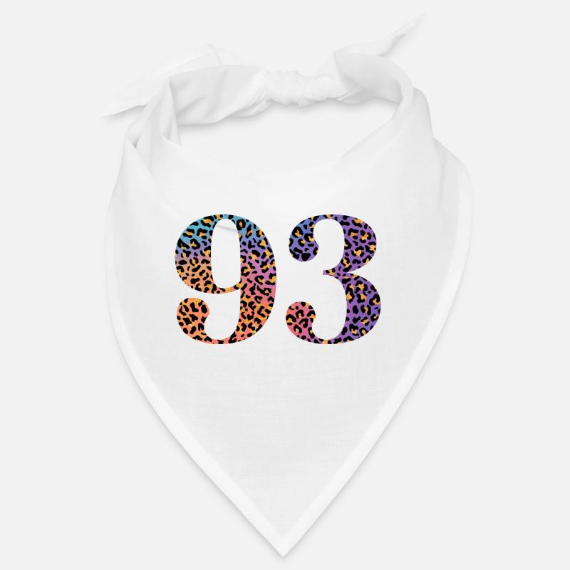 93rd birthday leopard Bandana