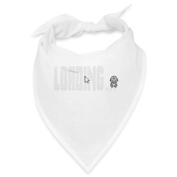 Aufladen von Babys - Bandana - Weiß - Vorne