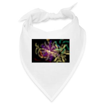 Feuerwerk - Bandana - Weiß - Vorne