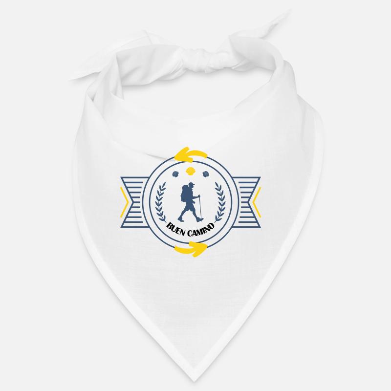 Saint-Jacques-de-Compostelle Vintage Badge Bandana