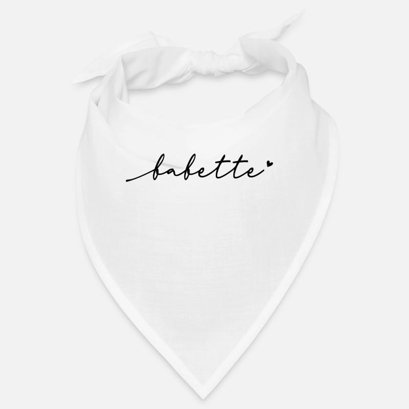 Babette Cursive Name Bandana