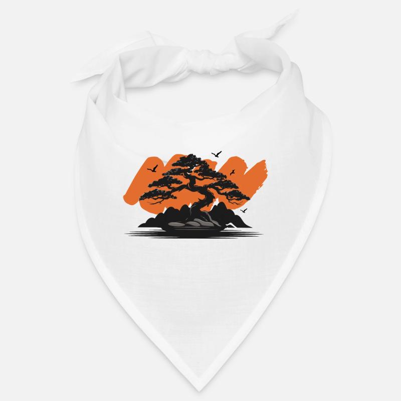 Bonsaï - Bandana - blanc