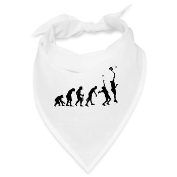 Schlägersport Paddle Racket Paddeltennis - Bandana - Weiß - Vorne