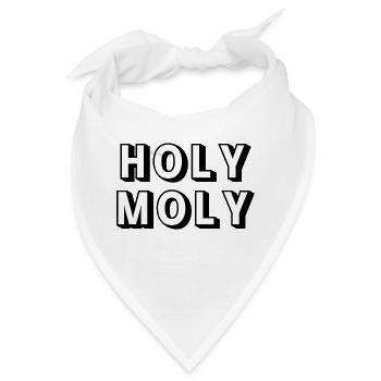 Holy Moly - Bandana - Weiß - Vorne