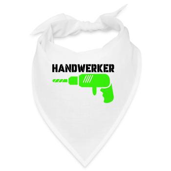 handwerker - Bandana - Weiß - Vorne