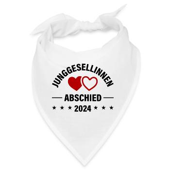 Jga 2024 Junggesellinnenabschied - Bandana - Weiß - Vorne