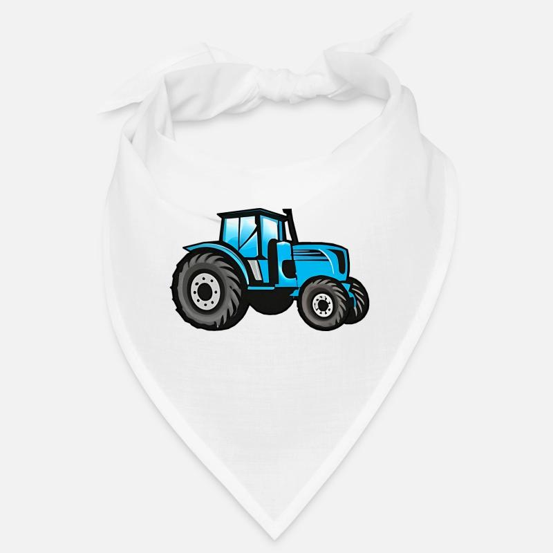 Großer Blauer Traktor Bandana