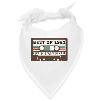Das Beste von 1981 - Bandana - Weiß - Vorne