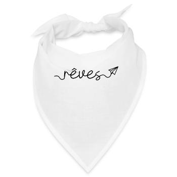 Träume - Bandana - Weiß - Vorne