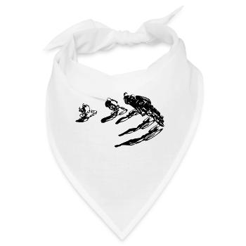 BMX - Bandana - Weiß - Vorne
