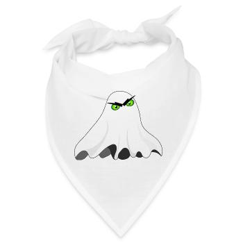 Gespenst - Bandana - Weiß - Vorne
