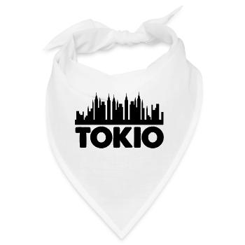 Tokio - Bandana - Weiß - Vorne