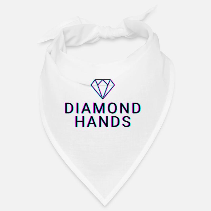 Mains en diamant - Crypto Bandana