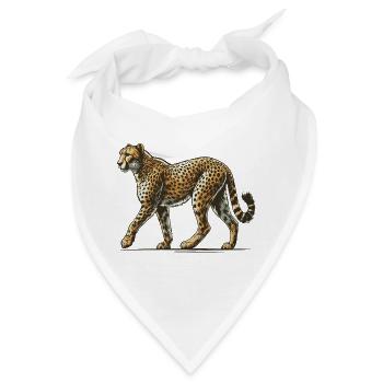 Gepard - Bandana - Weiß - Vorne
