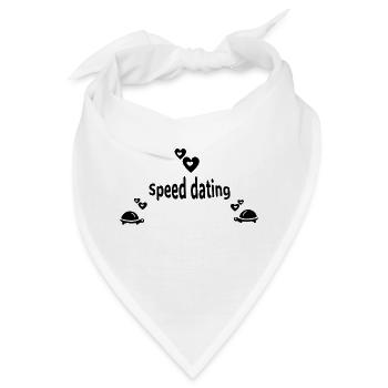 Speed Dating Schildkröte - Bandana - Weiß - Vorne