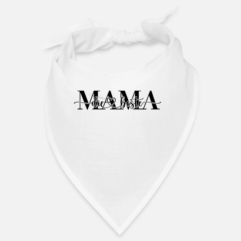 Mama die beste - Mama Tochter Sohn – Mutterta Bandana