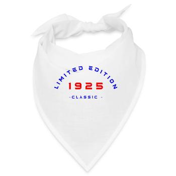 1925, Limited Edition - Bandana - Weiß - Vorne