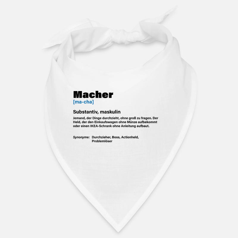 Macher – Der Chef unter den Machern Bandana