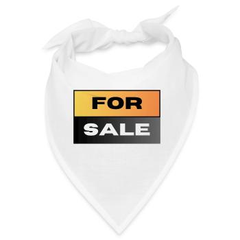 FOR SALE - Bandana - Weiß - Vorne