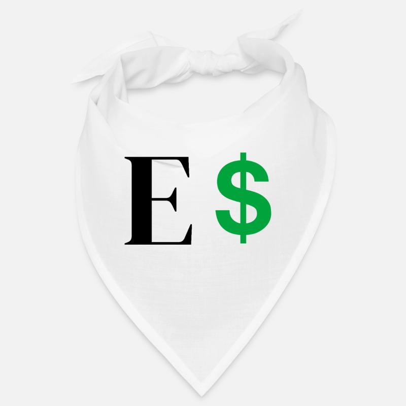 Letter E Dollar Bandana