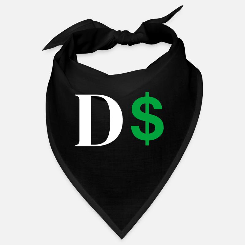 Dollar Letter Bandana
