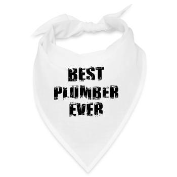 Bester Anlagenmechaniker - Bandana - Weiß - Vorne