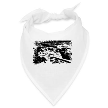 weg zum meer - Bandana - Weiß - Vorne