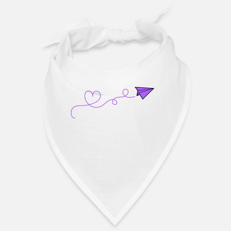 Coeur d’avion en papier Bandana