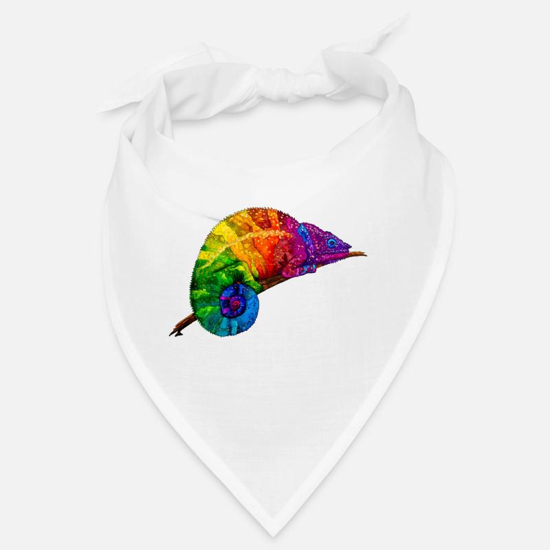 Regenbogenchamaeleon Bandana
