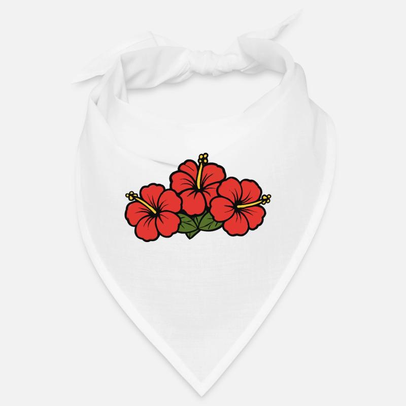 Fleurs d’hibiscus Bandana