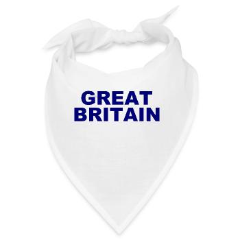 Great Britain - England - Soccer - Fußball - Bandana - Weiß - Vorne