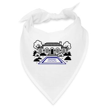 Finca Haus Villa - Bandana - Weiß - Vorne