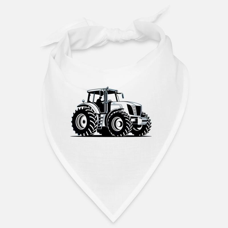 Traktor / Traktor / Traktor - Bandana - Weiß