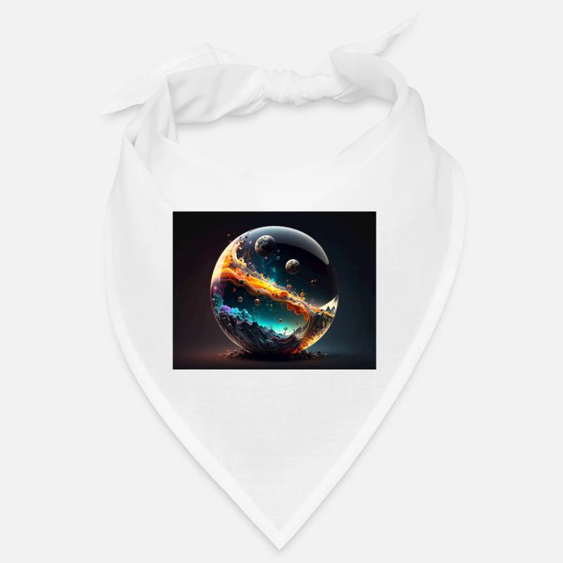 Galactic Universe Globe Bandana