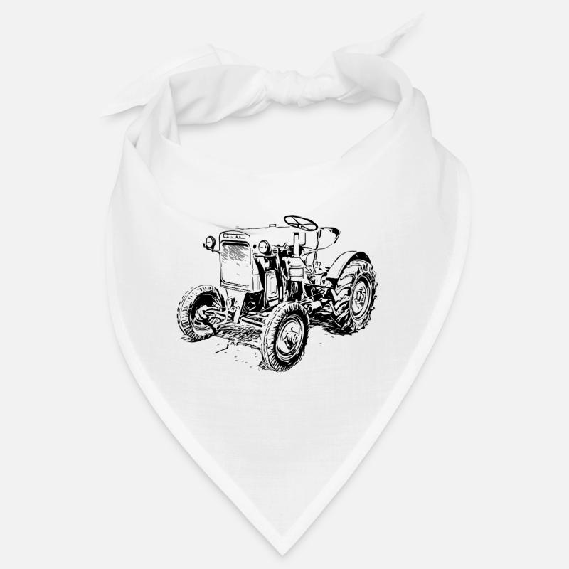 Tracteur Vert Classique Bandana