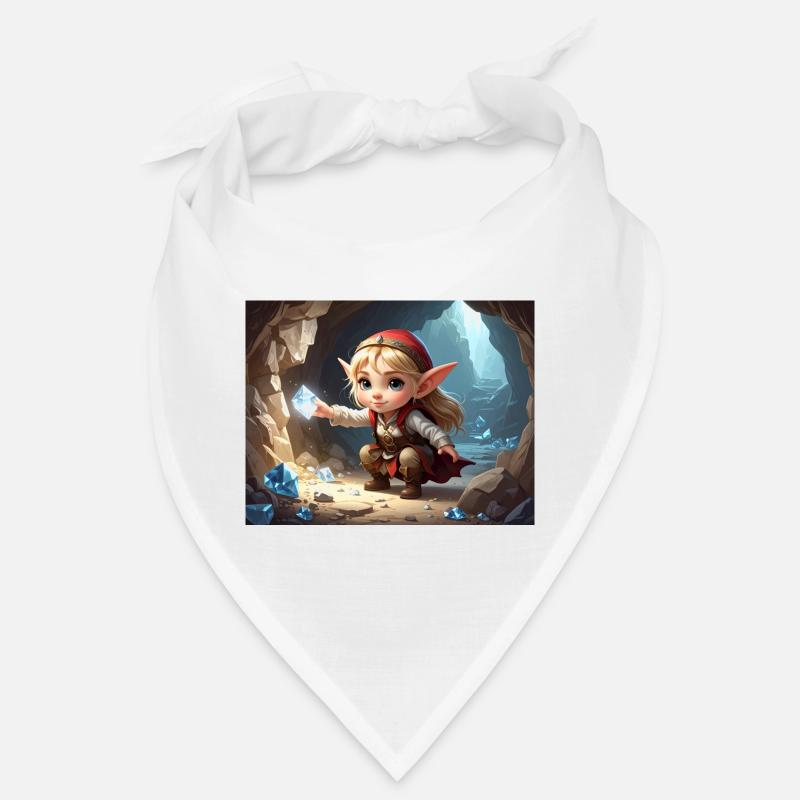 Petit trésor de diamant elfe Bandana
