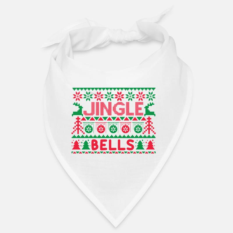 Pull moche - Jingle Bells Knit Pattern Bandana