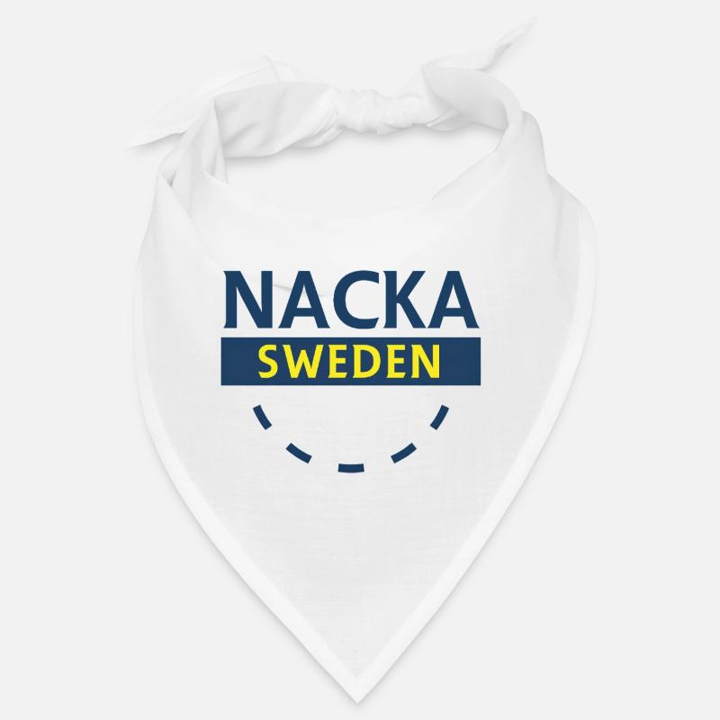 Emblème de Nacka Suède Bandana