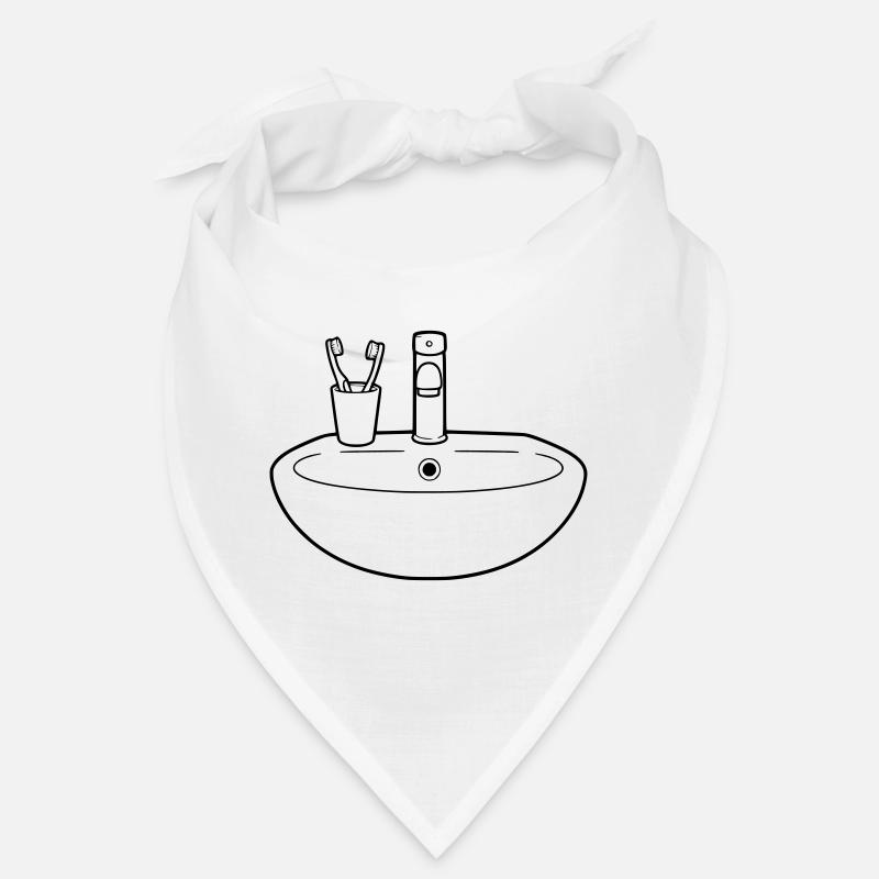 Sink Bathroom Plumbing Vector Bandana