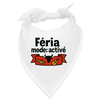 Féria-Modus: Aktiviert - Bandana - Weiß - Vorne