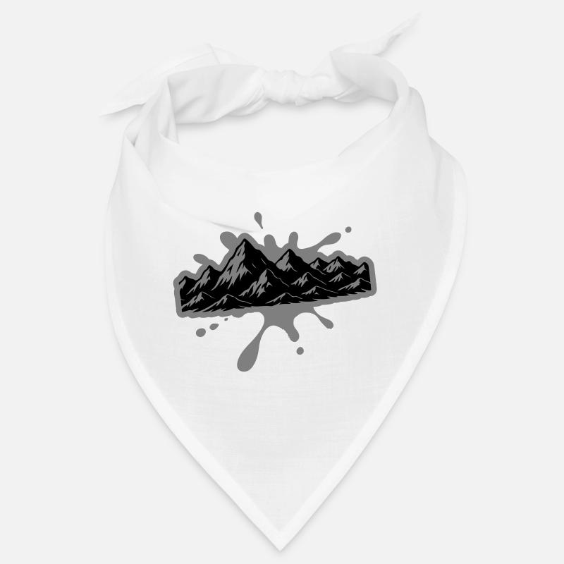 Mountains Blobs Bandana