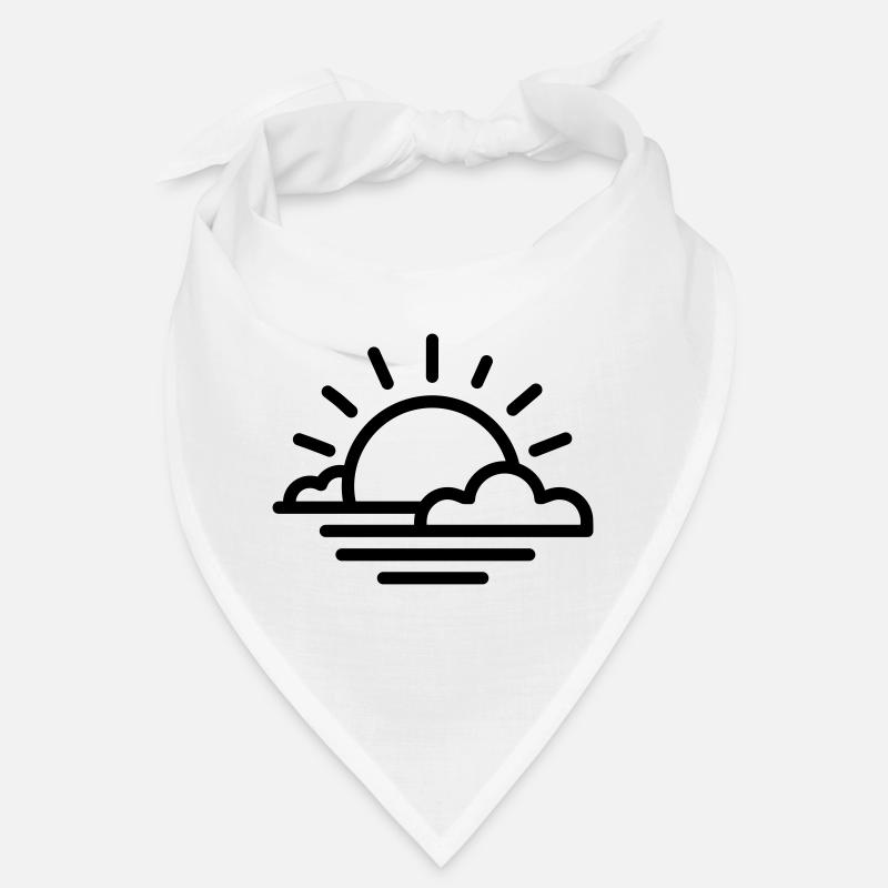 coucher de soleil Bandana