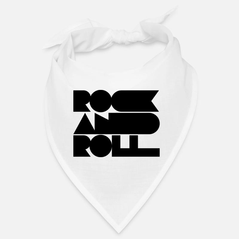 Rock and Roll logo design Bandana