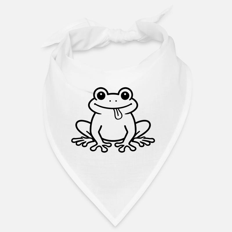 Kröte Comic Frosch Bandana